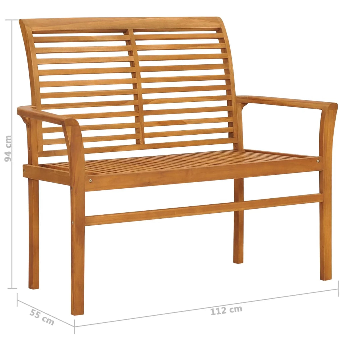 Teak Wood Garden Bench T2780