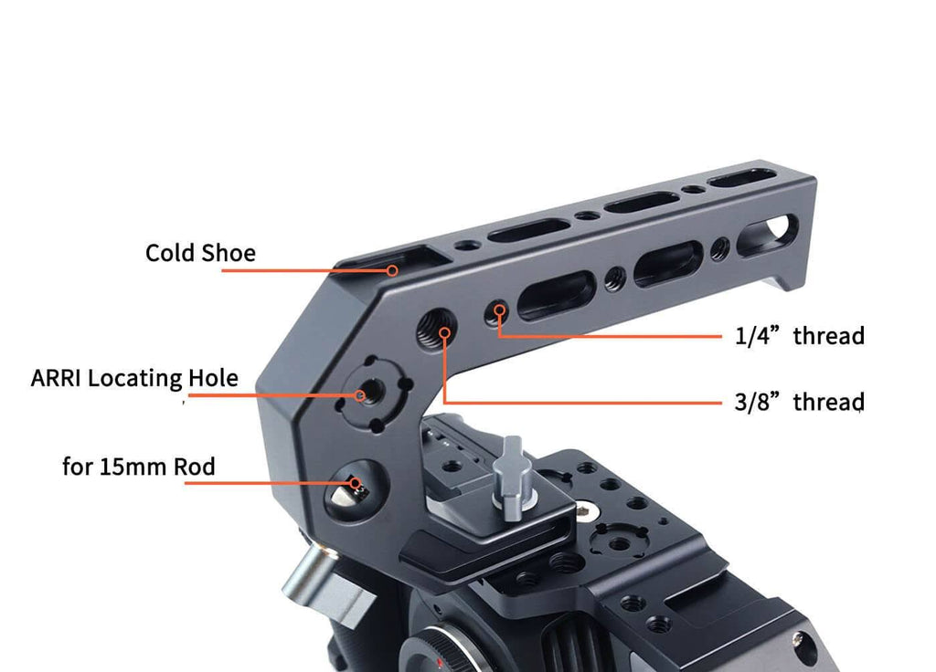 Cage Kit 5 for Blackmagic Pocket Cinema Camera 6K/4K X870