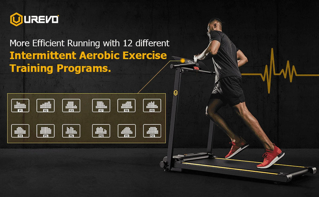2.25HP Folding Treadmill with LCD Display R1945