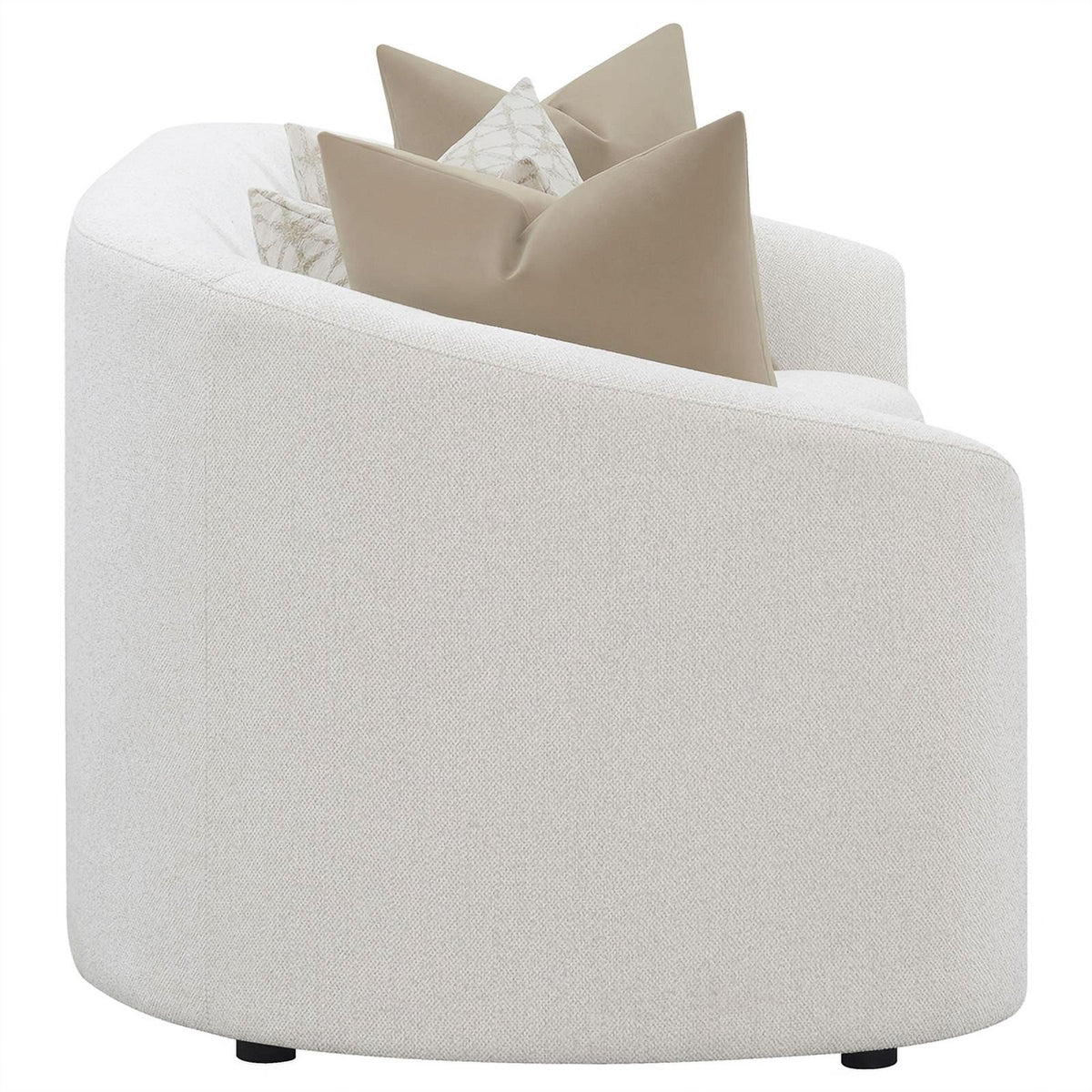 Latte Fabric Upholstered 2-piece Living Room Set K32292