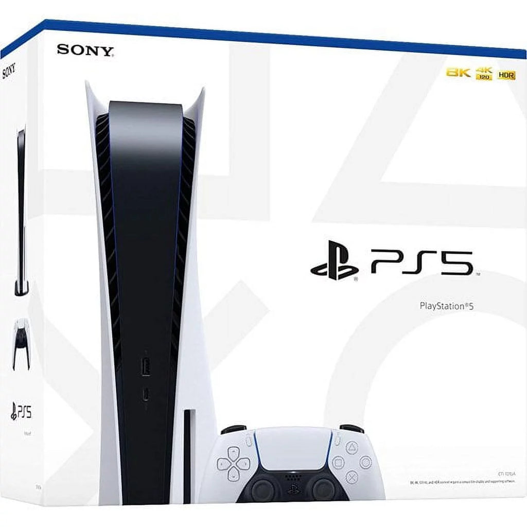 PS5 Disc Version Console with Wireless Controller 825GB SSD W271