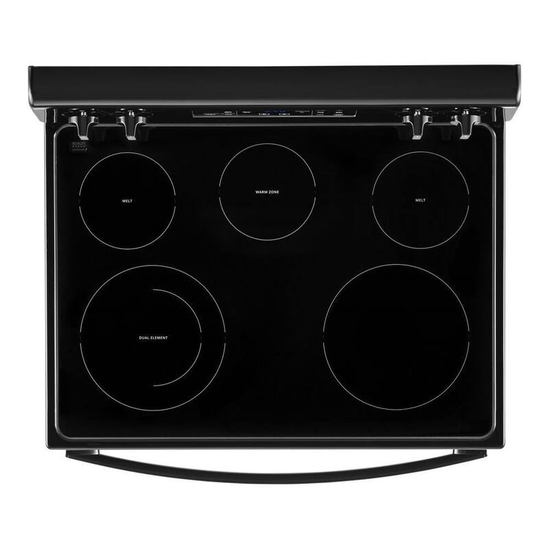Black Electric Range with 5 Elements Q58643