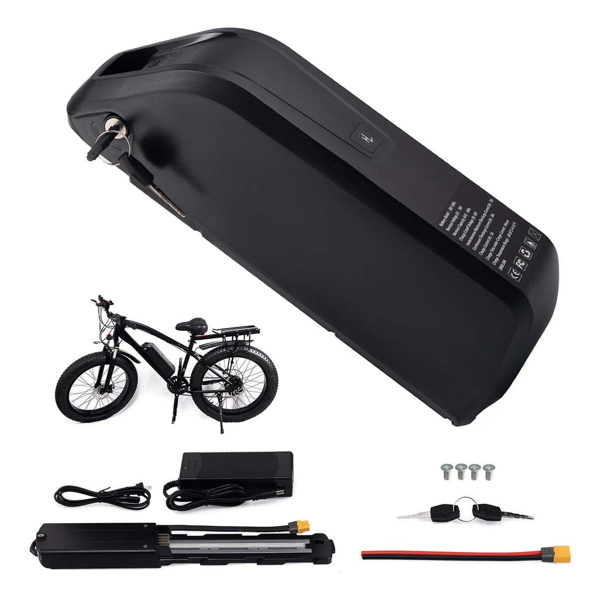 48V 10Ah Lithium Ebike Battery with Charger M249966