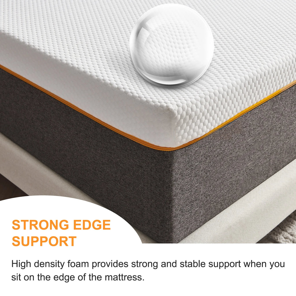 Queen 10 Medium Cool Gel Memory Foam Mattress D18463