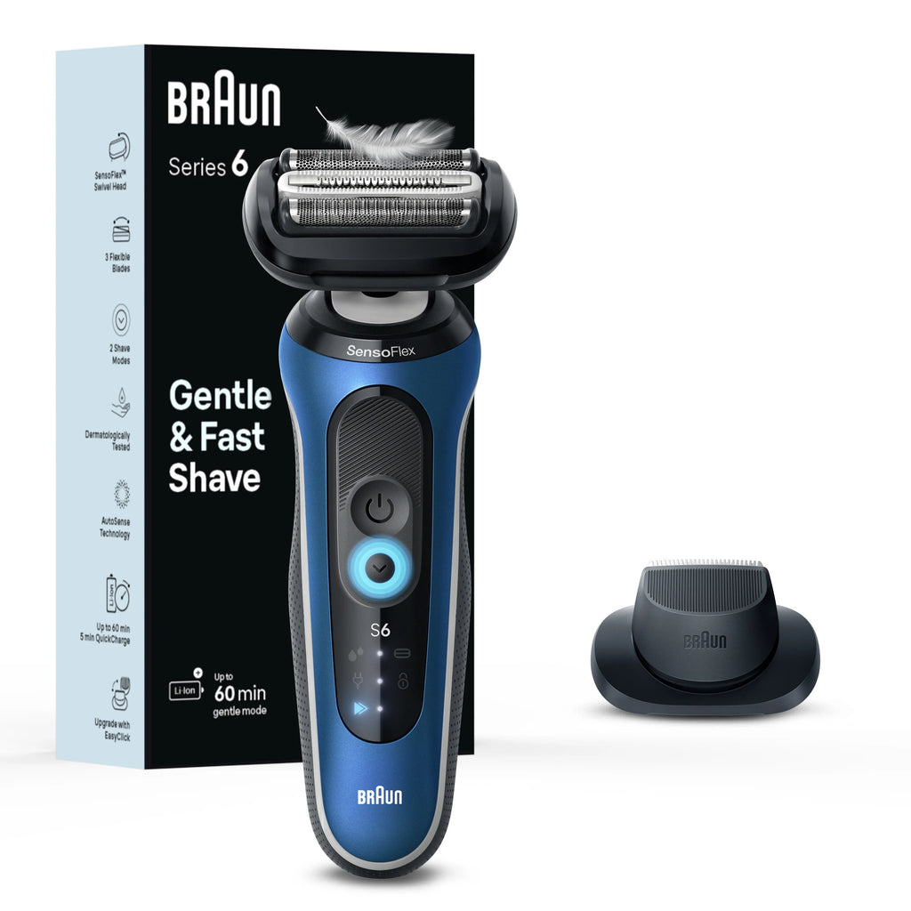 Electric Shaver with Precision Trimmer and Pouch G7060