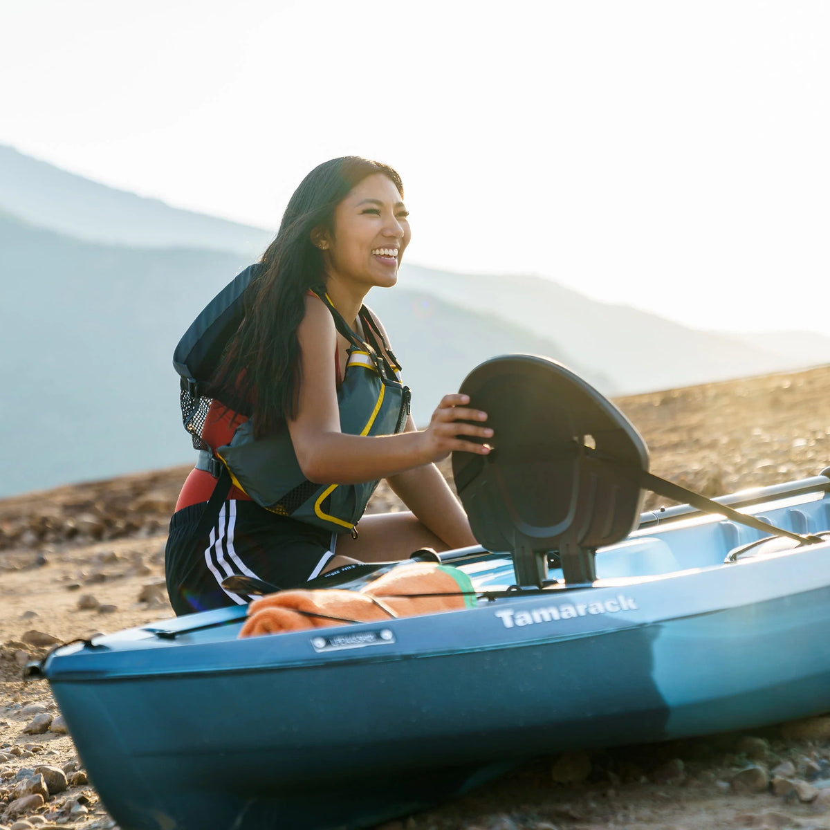 Sit-On-Top Kayak with Paddle K921260