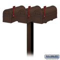 Antique Bronze Rural Mailbox K59081