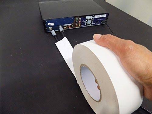 Dark Blue Low Gloss Gaffer Tape 4 in. x 60 Yards Pack of 12 J741