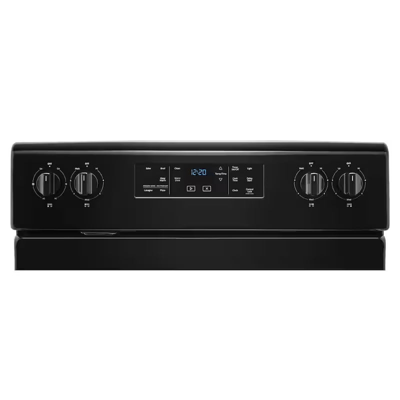 Black Electric Range with 5 Elements Q58643