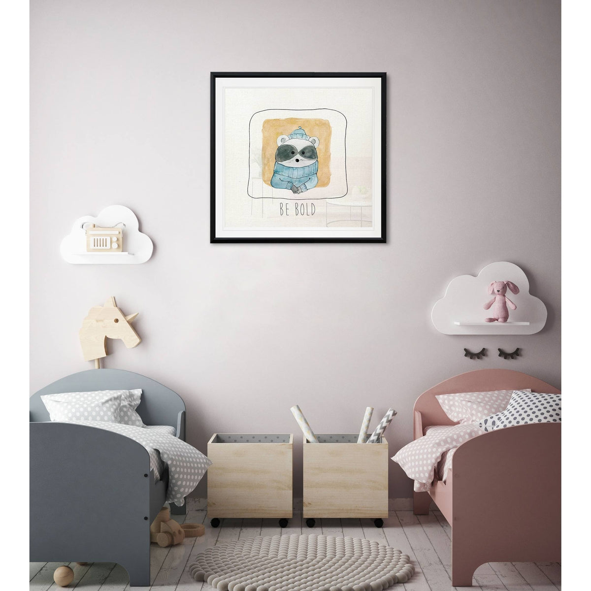 Framed Giclee Print 26x26 O904580