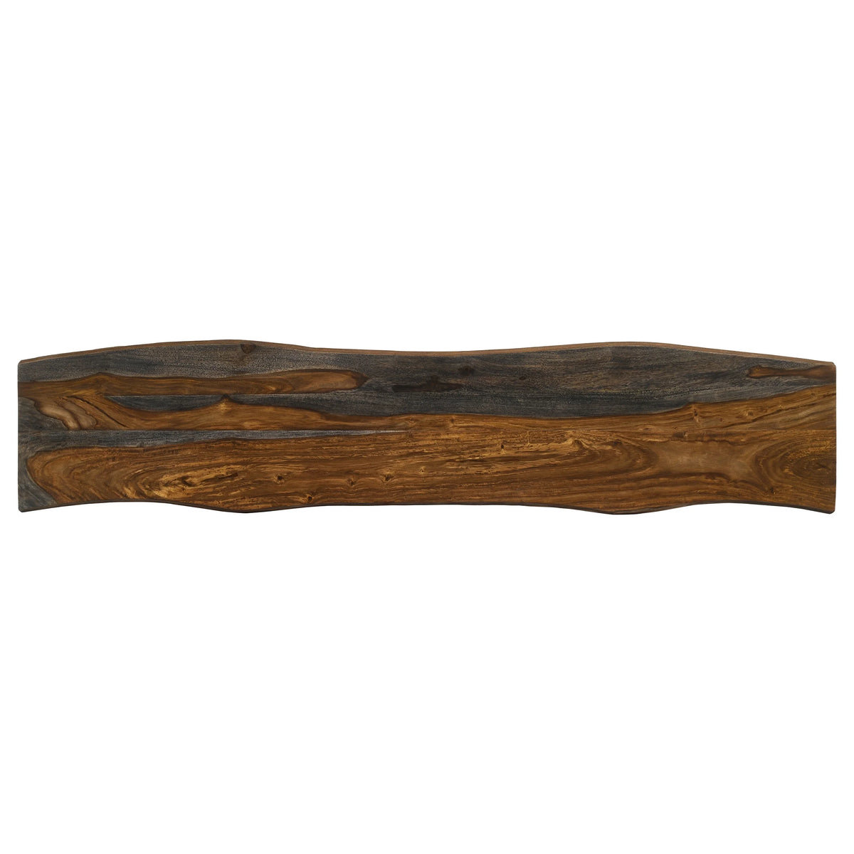Live-edge Dining Bench with Hairpin Legs K600