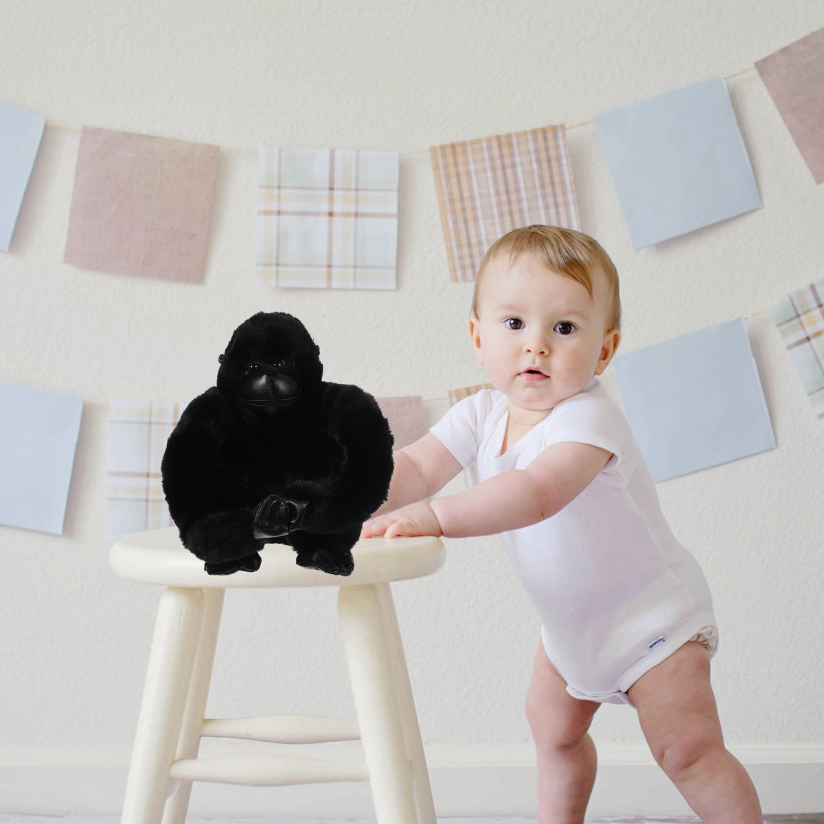 Large Plush Gorilla Stuffed Doll X456966