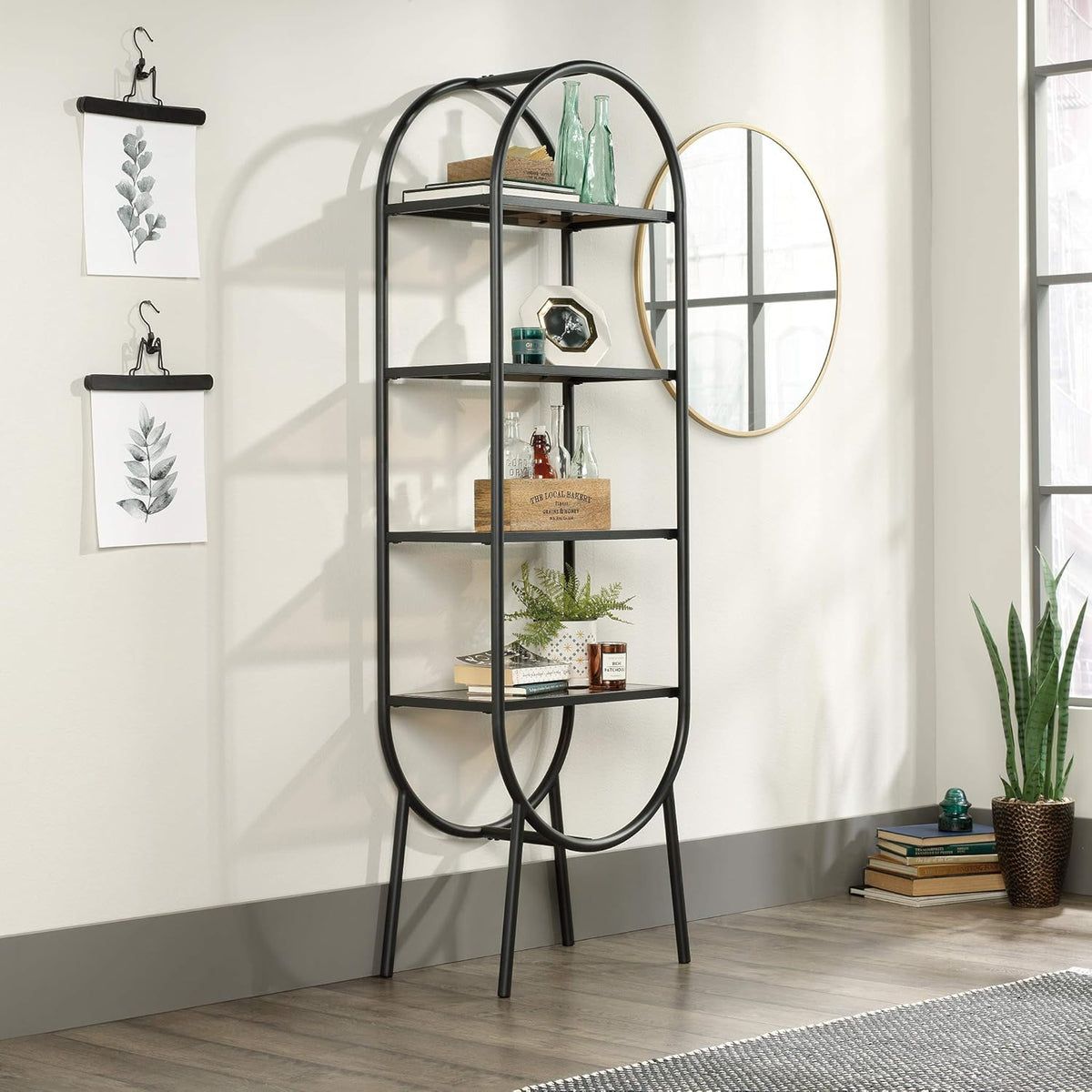 Black Open Shelving M35462
