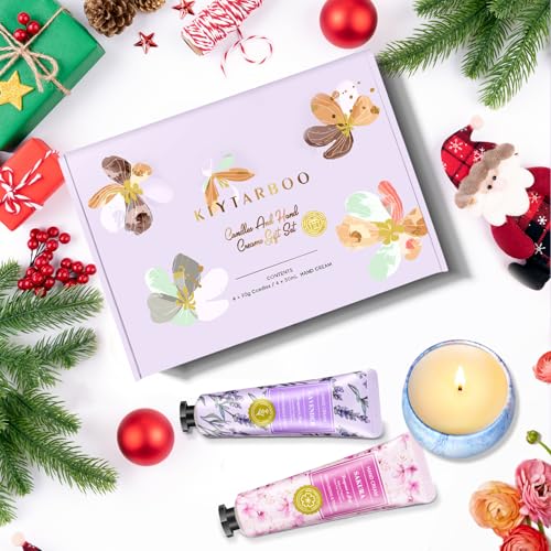 Candles & Hand Cream Lotion Gift Set H987044