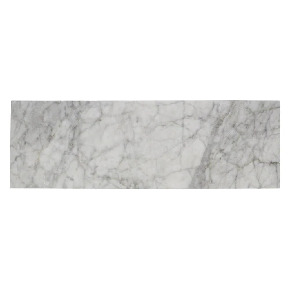 Carrara 6x18 Honed Marble Tile L51064
