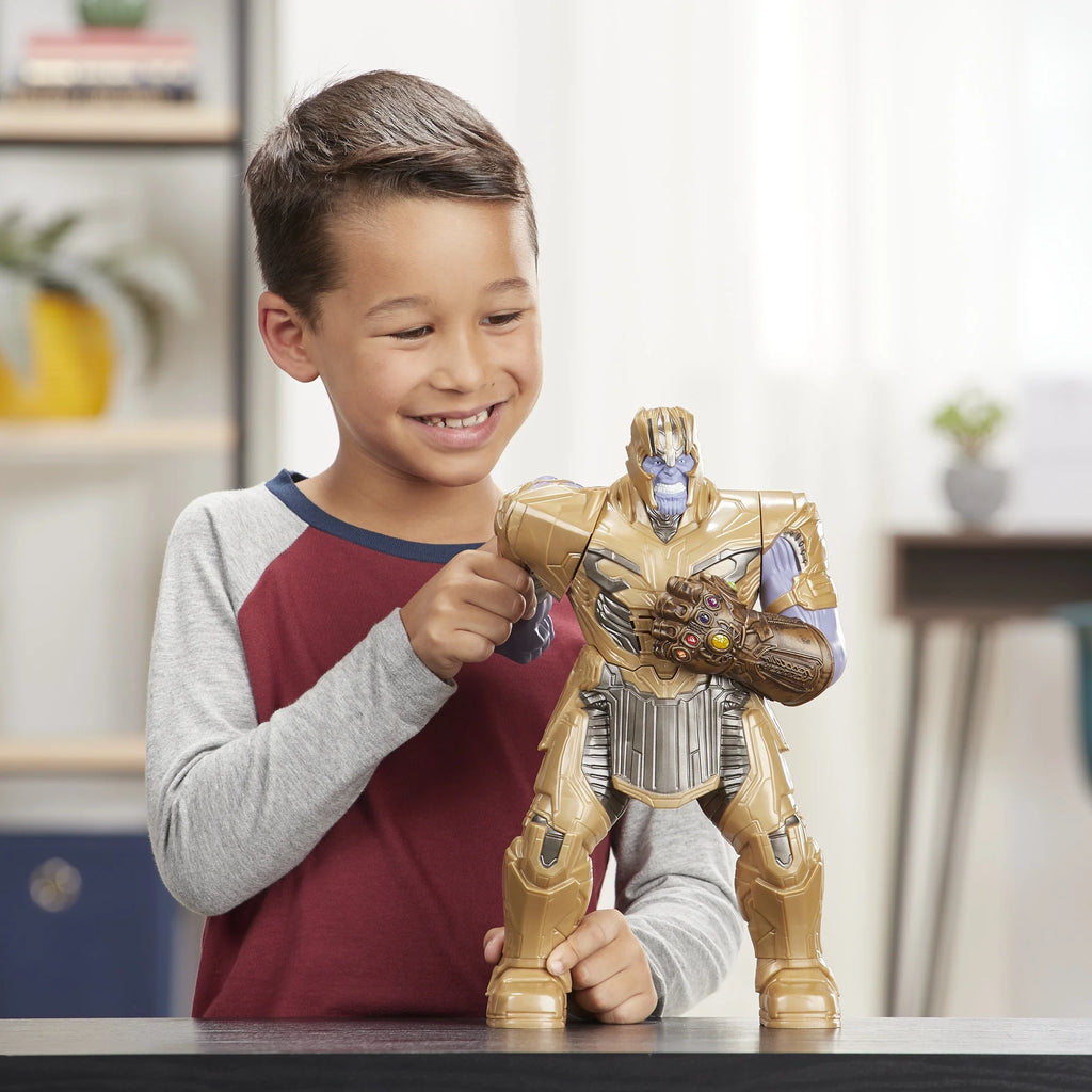 13.75 in Thanos Action Figure with 20+ Sounds X37842