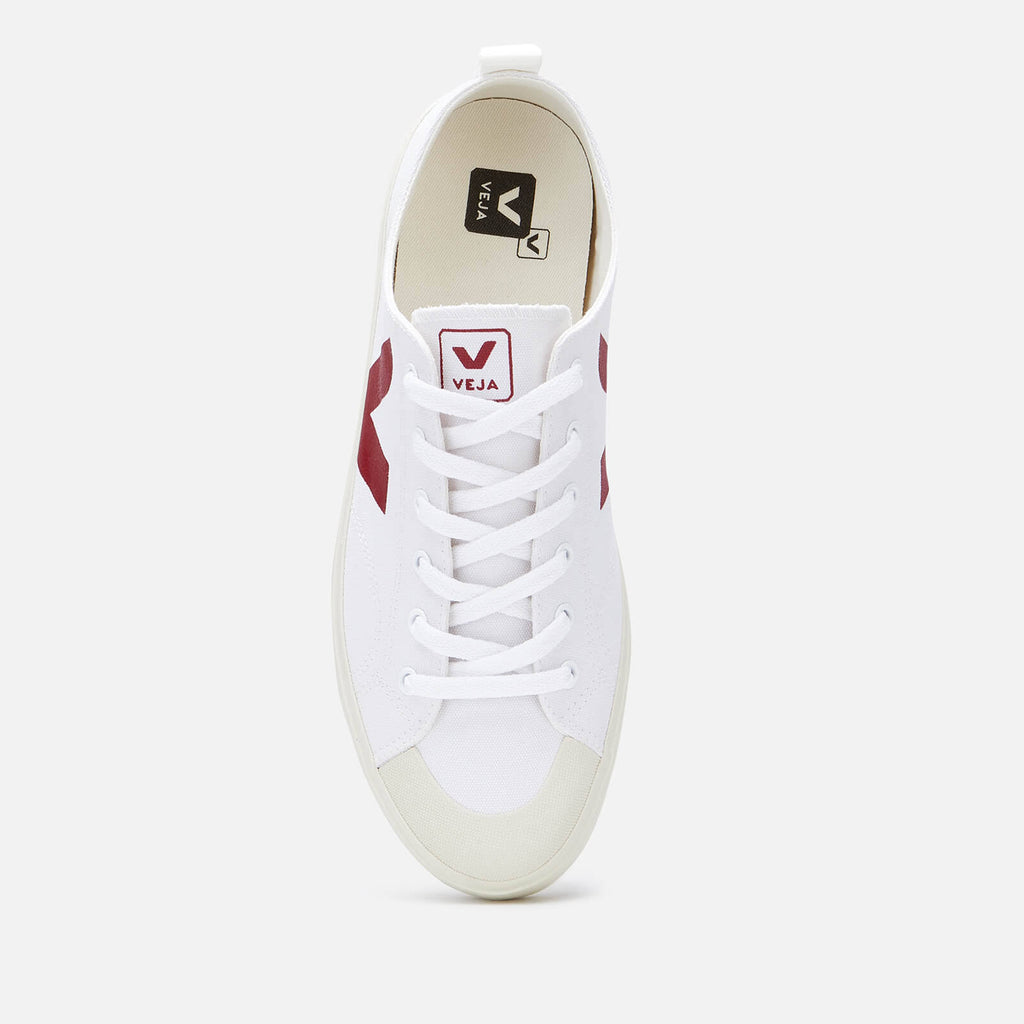 White Canvas Shoes A5998