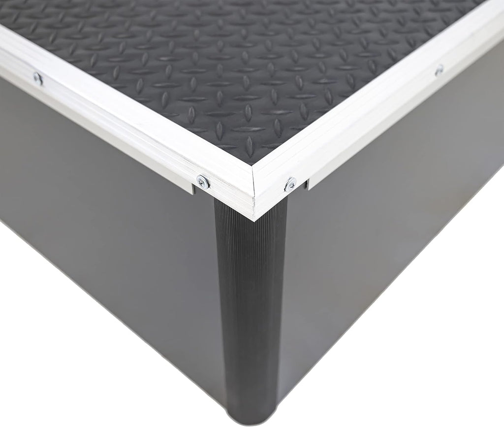 Black Stage Section, 48" Wide x 48" Long x 12" High Q391