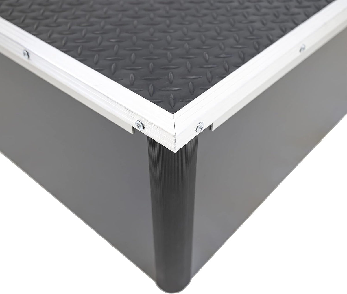Black Stage Section, 48" Wide x 48" Long x 12" High Q391