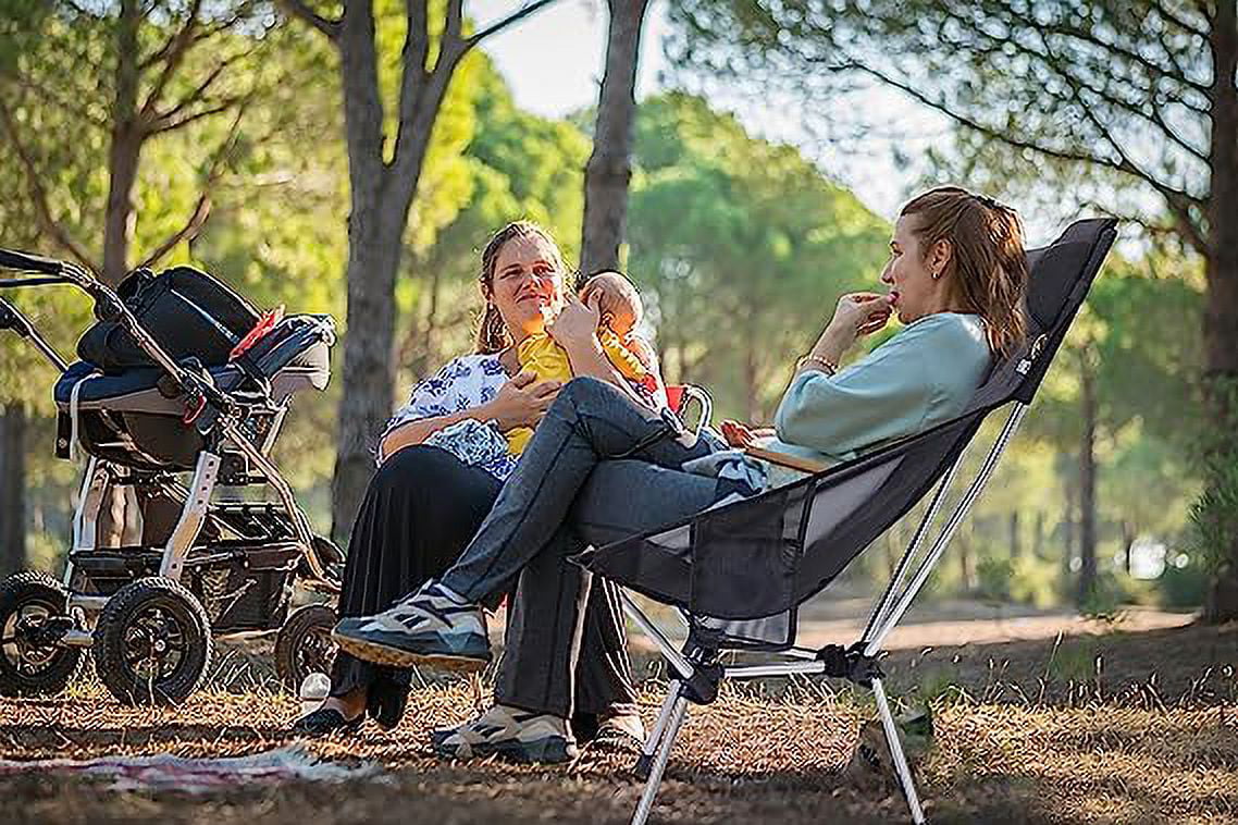 Ultralight High Back Folding Camping Chair with Carry Bag I1729