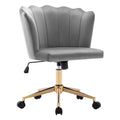 Velvet Swivel Office Chair F265