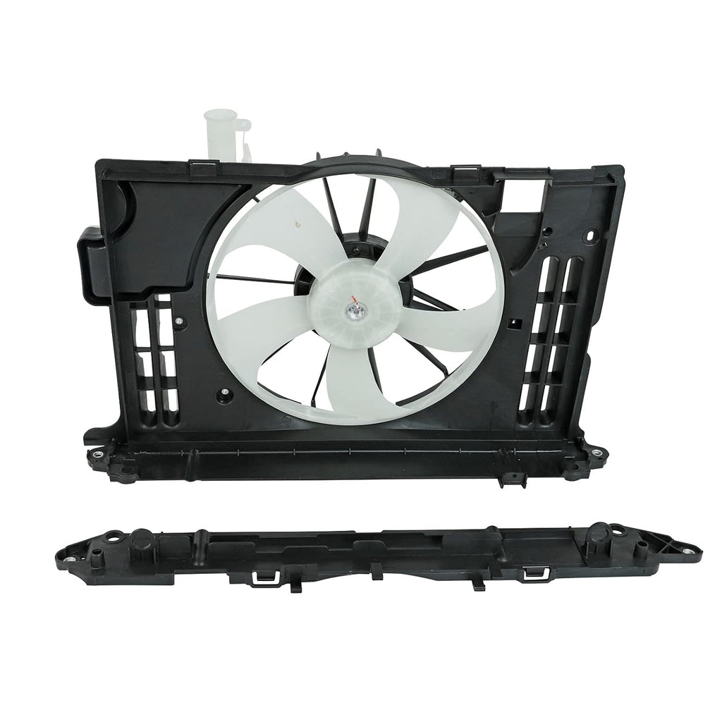 Radiator Cooling Fan Assembly Compatible with 2014 2015 2016 Toyota Corolla, Pack of 2 R2971