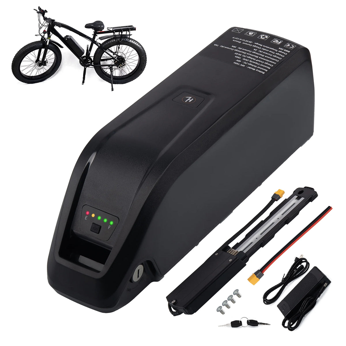 48V 10Ah Lithium Ebike Battery with Charger M249966