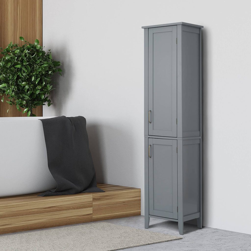 Wooden Linen Tower Cabinet A493571