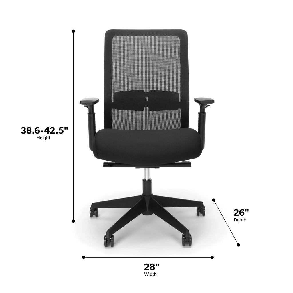 Black Task Chair Y3333