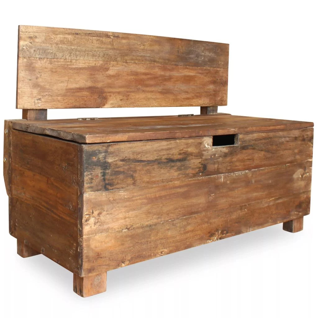 Solid Reclaimed Wood Bench M353