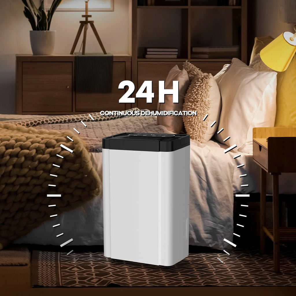 70 Pint 4,500 sq. ft. Dehumidifier with 0.8 gal Water Tank O294365