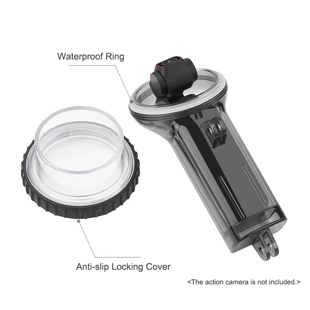 Waterproof Diving Housing Underwater 60M with Lanyard for Osmo Pocket 2 Action Camera K116872