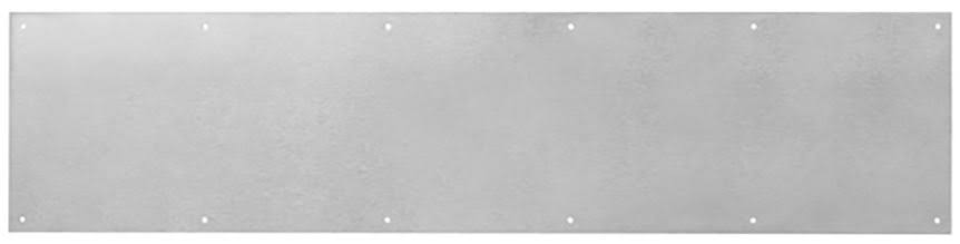 Metal Kick Plate Satin Stainless Steel 4 x 44 J313