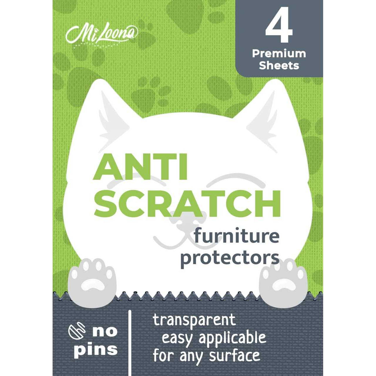 Anti Cat Scratch Furniture Protector 4 Sheets P424066