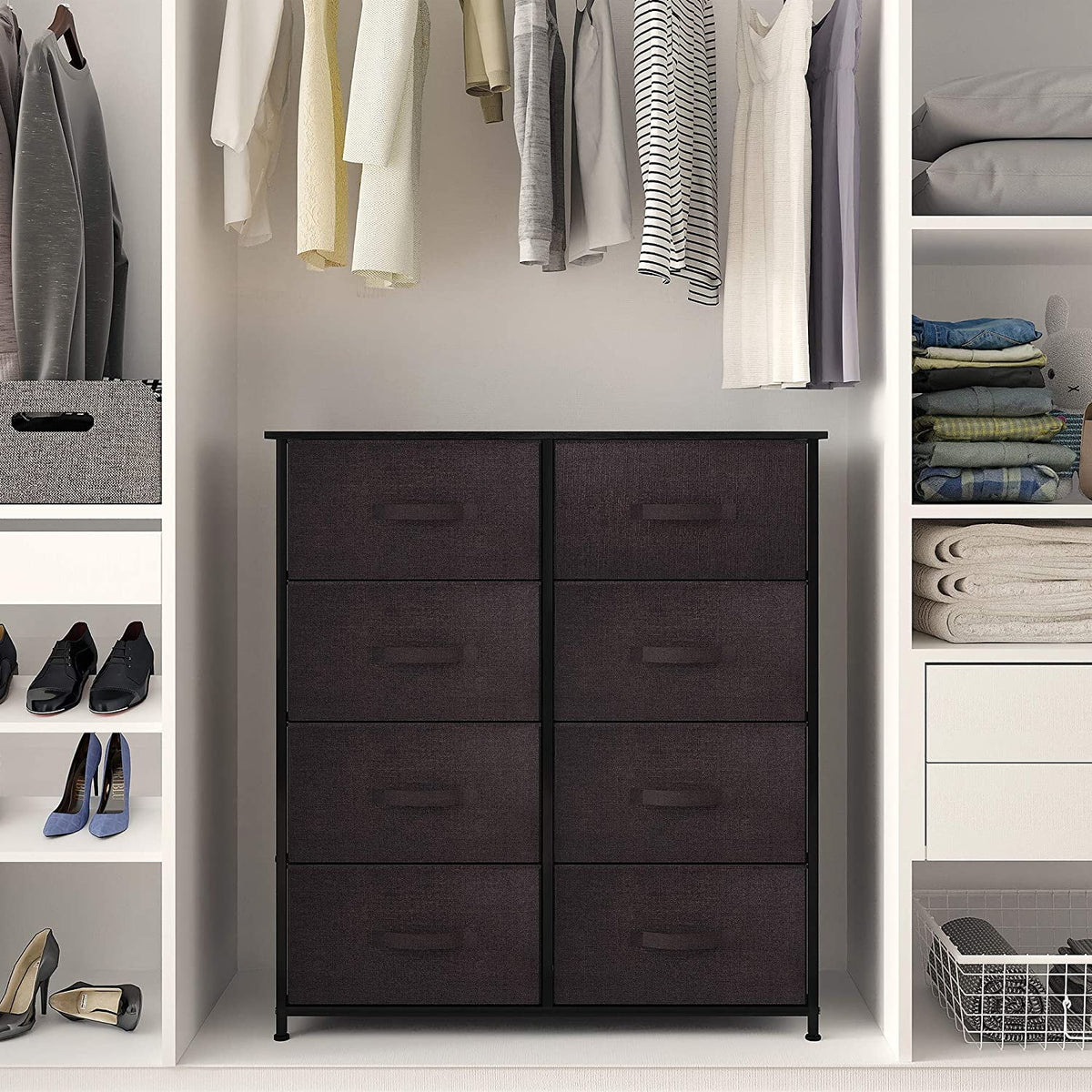 8 Drawer Fabric Dresser V593133