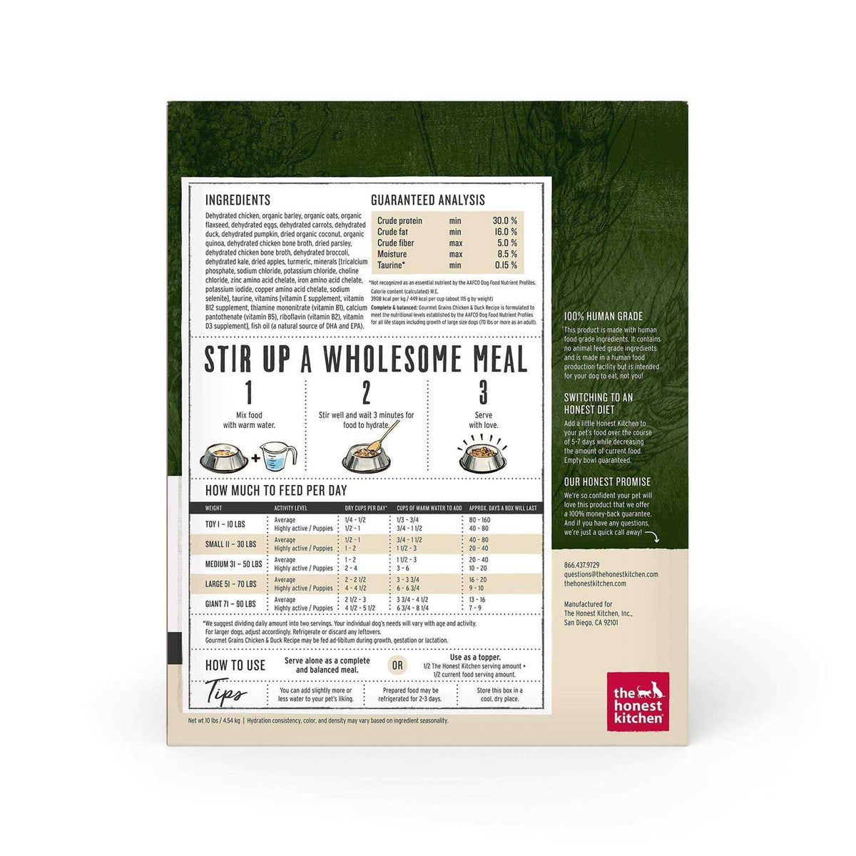 Dehydrated Chicken & Duck Dog Food T239593