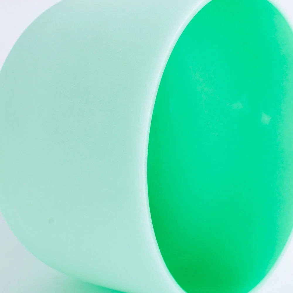 Green 8 inch Quartz Crystal Singing Bowl B4977