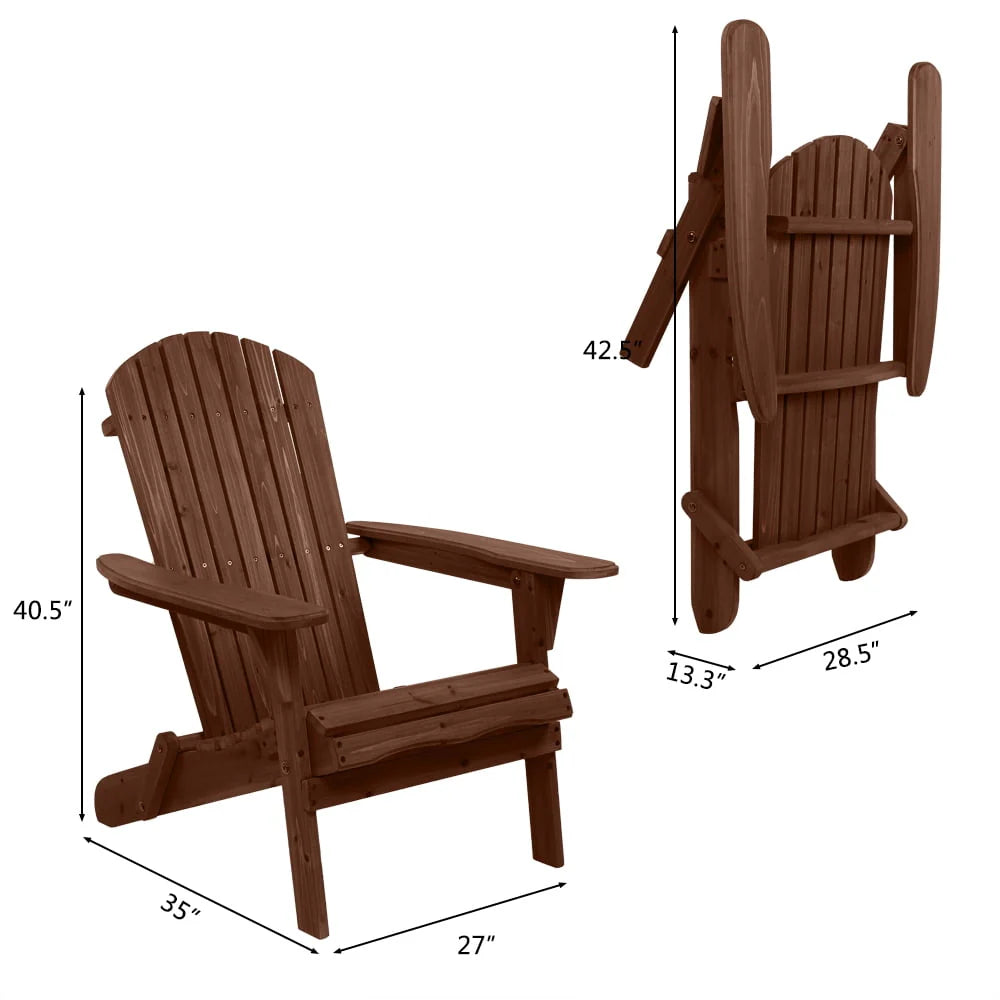 Carbonized Outdoor Folding Chair M5358