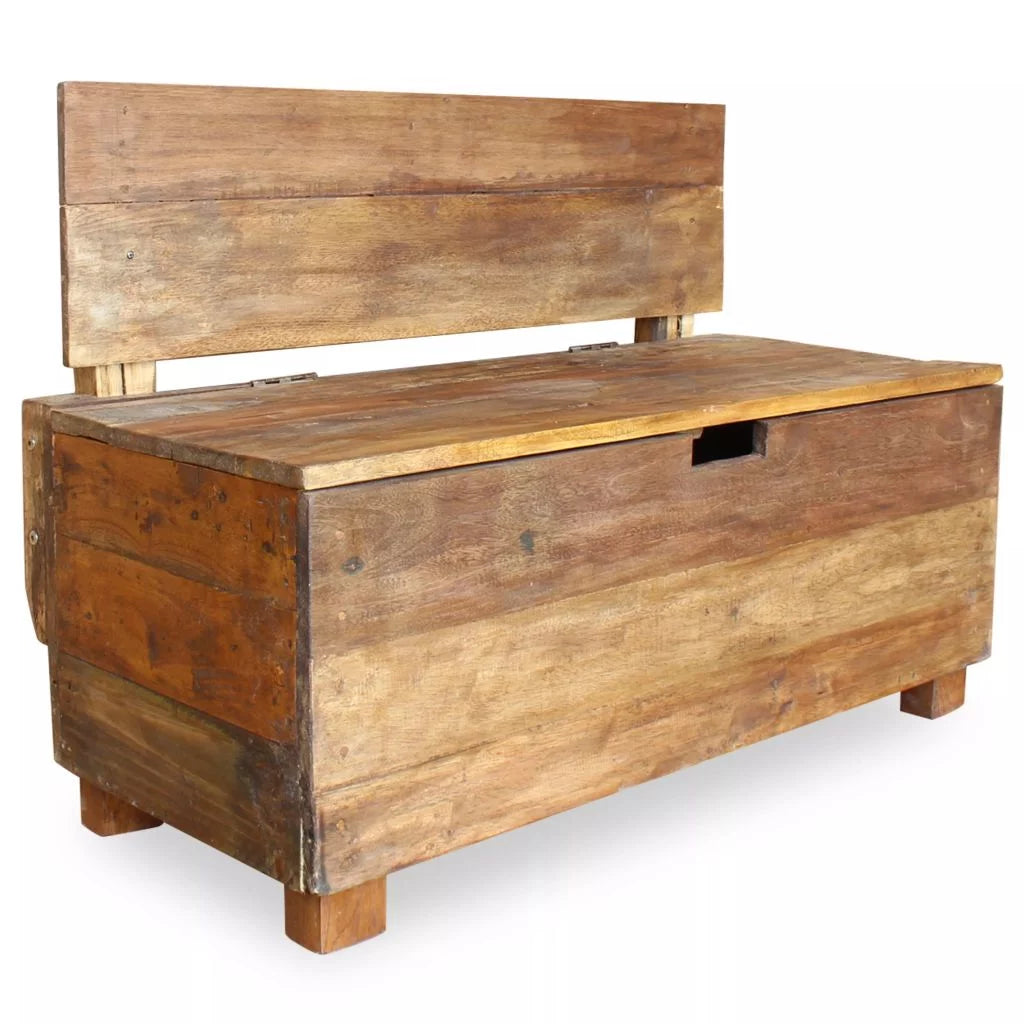 Solid Reclaimed Wood Bench M353