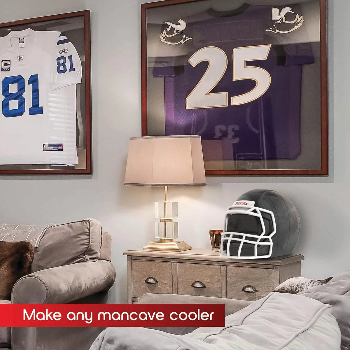 Portable Football Helmet Mini Fridge S17745