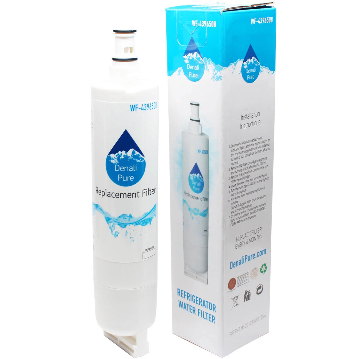6-Pack Replacement Refrigerator Water Filter K374705