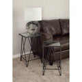 Black Tray Top Nesting Tables G971