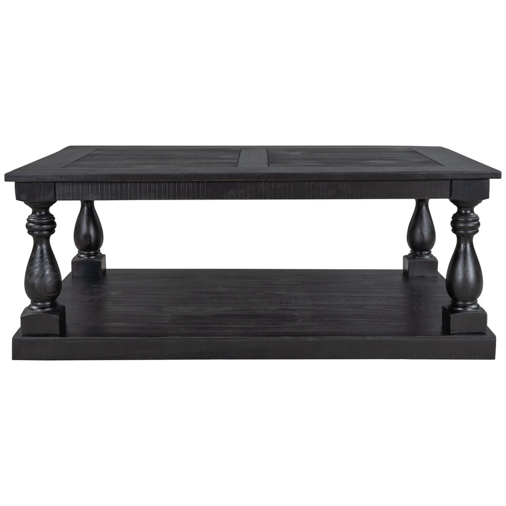 Black Storage Coffee Table G1715