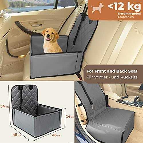 Extra Stable Dog Car Seat for Small to Medium-Sized Dogs V20817