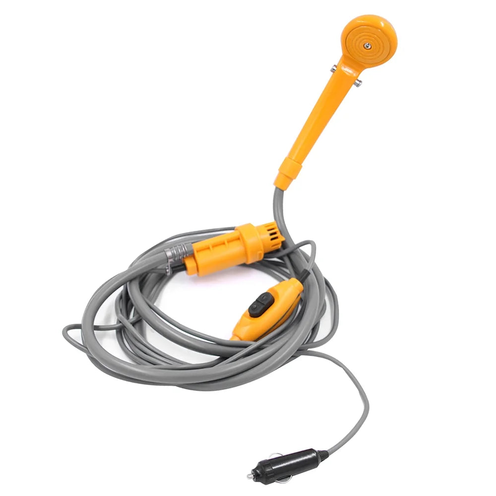 Portable Shower Kit with Pump, 6 Meter Cable, Max 2.5L Per Minute O42303