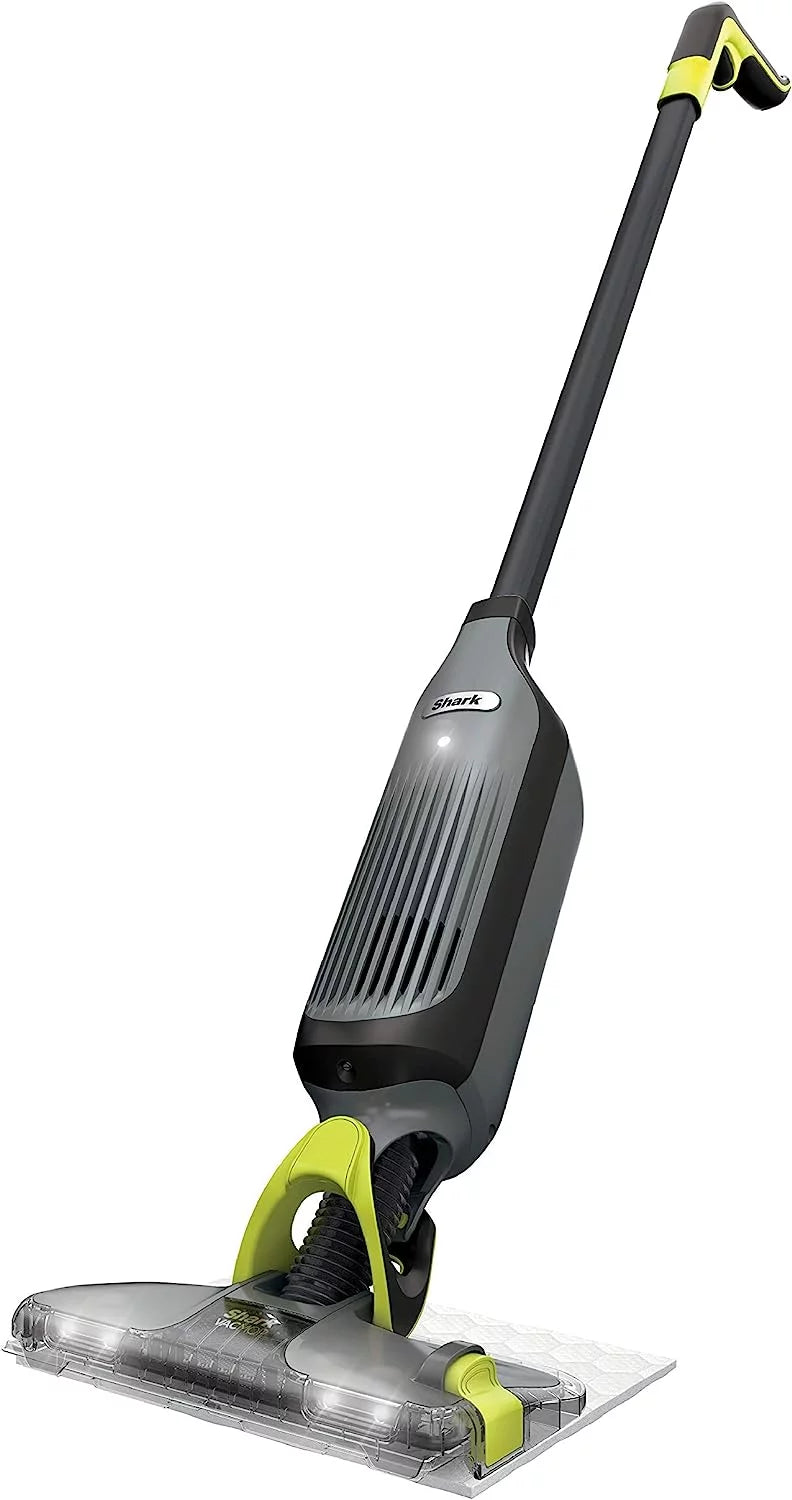 Cordless Hard Floor Vacuum Mop with 12 Disposable Pads Q229