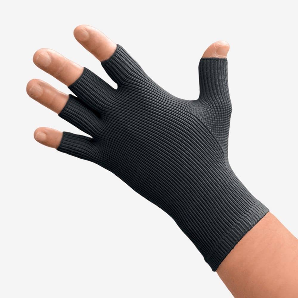 Beige Quarter Finger Compression Glove D223