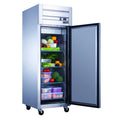Commercial Upright Reach-in Refrigerator Stainless Steel One Door 17.72 cu.ft. L30145