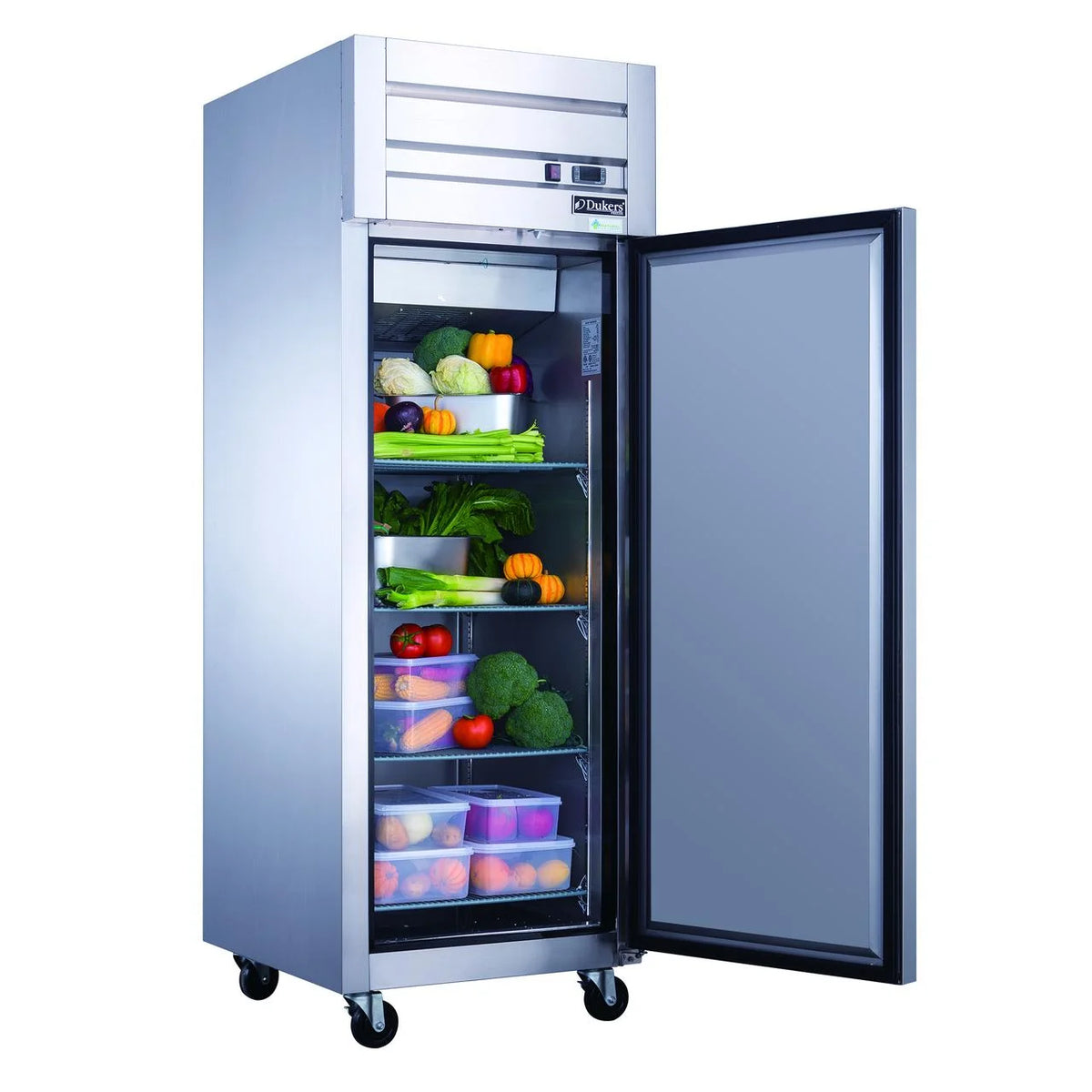 Commercial Upright Reach-in Refrigerator Stainless Steel One Door 17.72 cu.ft. L30145