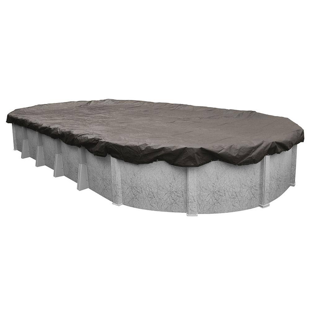 Oval Magnesium Winter Pool Cover Q911